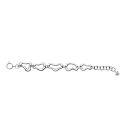 FLOWFORM CHAIN BRACELET