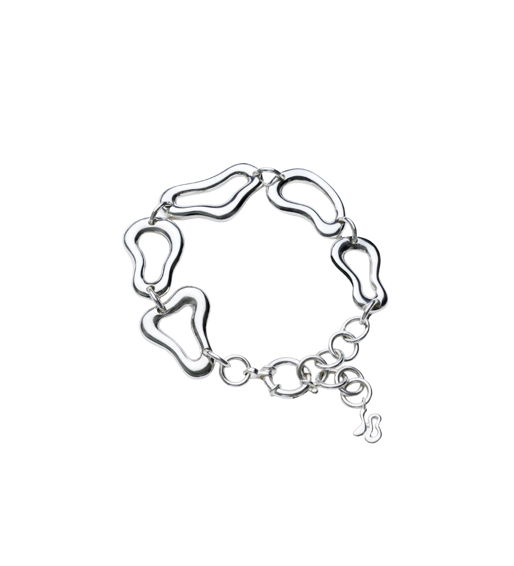 FLOWFORM CHAIN BRACELET
