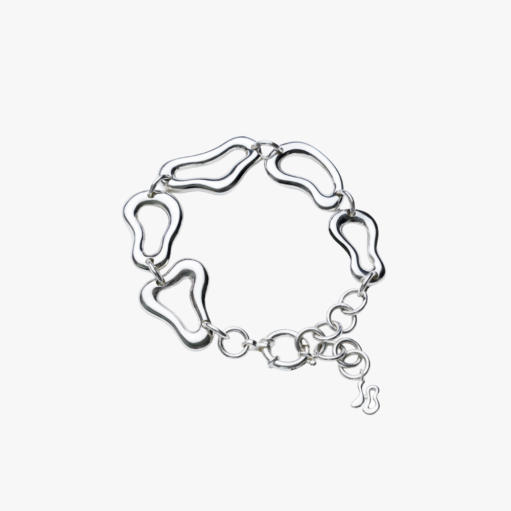 FLOWFORM CHAIN BRACELET