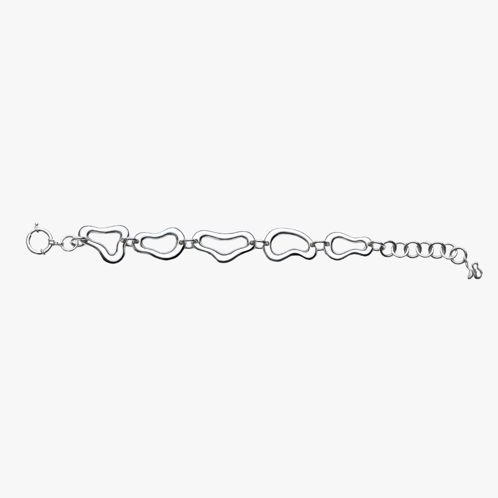 FLOWFORM CHAIN BRACELET